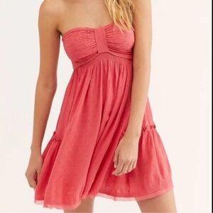 Free People Across the Sea Pink Dress
